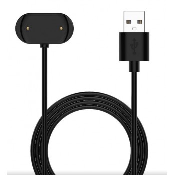 USB kabelis Amazfit GTR3 / GTR3 PRO / GTS3 / T-Rex 2 juodas