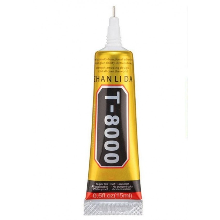 Universal glue T8000 15ml (for mobile phone frame bolding)