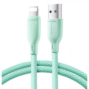 USB cable JOYROOM (S-A34) lightning (3A) 1m green