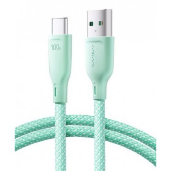 USB cable JOYROOM (SA34-AC6) type-C (100W 3A) 1m green