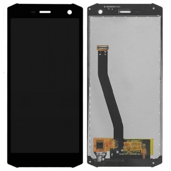 Ekranas MyPhone Hammer Energy 2 su lietimui jautriu stikliuku Black ORG