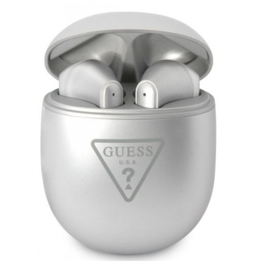 Bluetooth handsfree GUESS GUTWST82TRS TWS silver