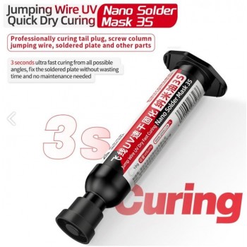 Universal UV Glue Qianli Mega-IDEA Jump Wire UV Dry Fast Curing Nano Solder Mask 3s 10g