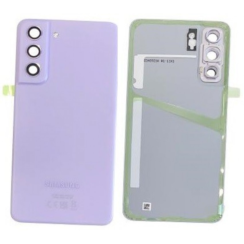 Back cover for Samsung G990 S21 FE 5G Lavender original (used Grade B)