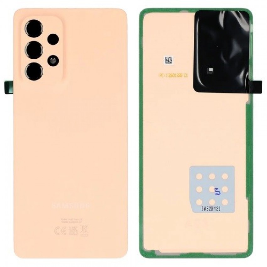 Back cover for Samsung A536 A53 5G Awesome Peach original (used Grade A)