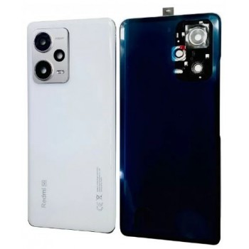 Back cover for Xiaomi Redmi Note 12 Pro+ 5G Polar White with camera lens ORG