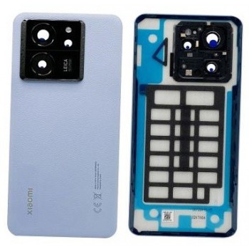 Back cover for Xiaomi 13T/13T Pro Alpine Blue with camera lens original