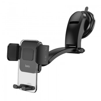 Universal car phone holder HOCO CA118 window mounting, black