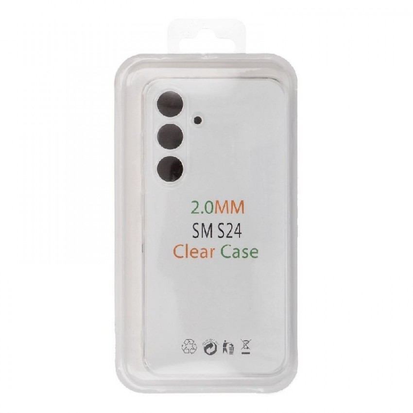 Case Clear 2mm Samsung S921 S24 transparent