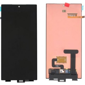 Ekranas Samsung S918 S23 Ultra su lietimui jautriu stikliuku (NO FRAME) originalus (service pack)
