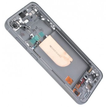 LCD screen Samsung S711 S23 FE 5G with touch screen and frame Graphite original (service pack)