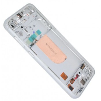 LCD screen Samsung S711 S23 FE 5G with touch screen and frame Cream/Mint/Purple/Indigo/Tangerine original (service pack)