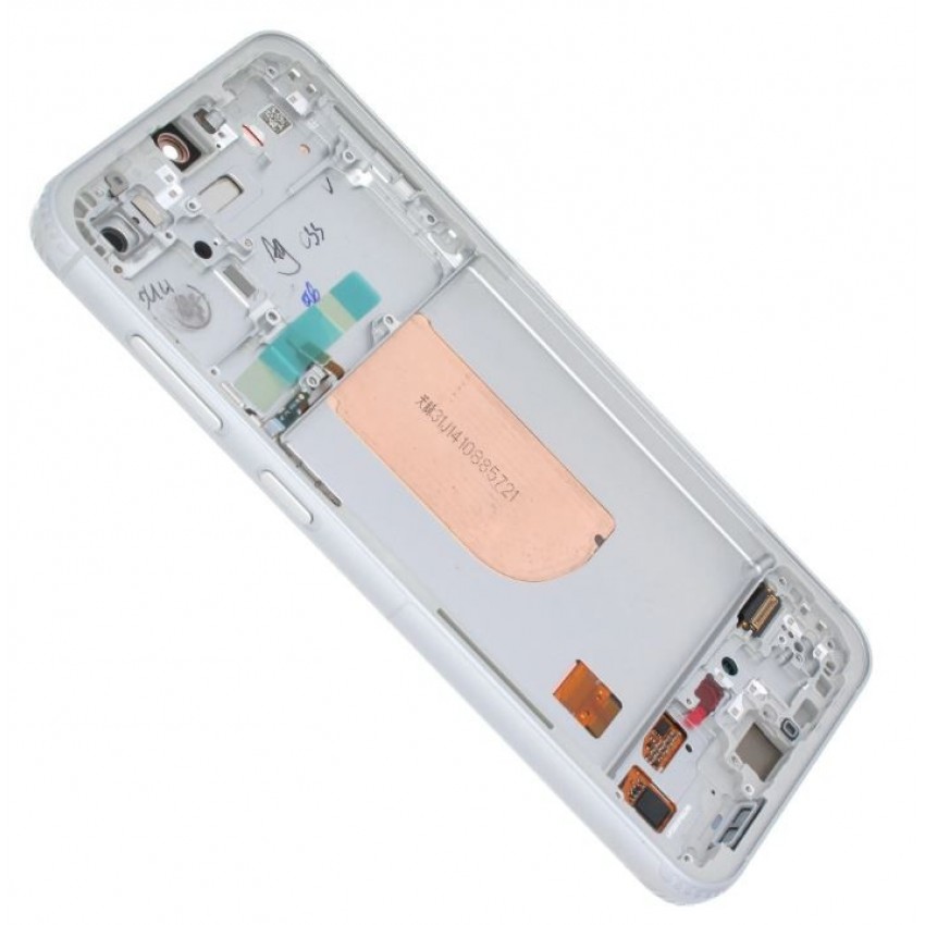 LCD screen Samsung S711 S23 FE 5G with touch screen and frame Cream/Mint/Purple/Indigo/Tangerine original (service pack)