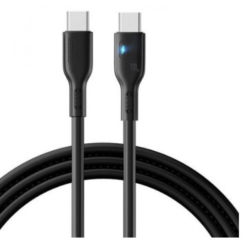 USB cable JOYROOM (S-CC100A13) "USB-C (Type-C) to USB-C (Type-C)" (3A 60W 2m) black