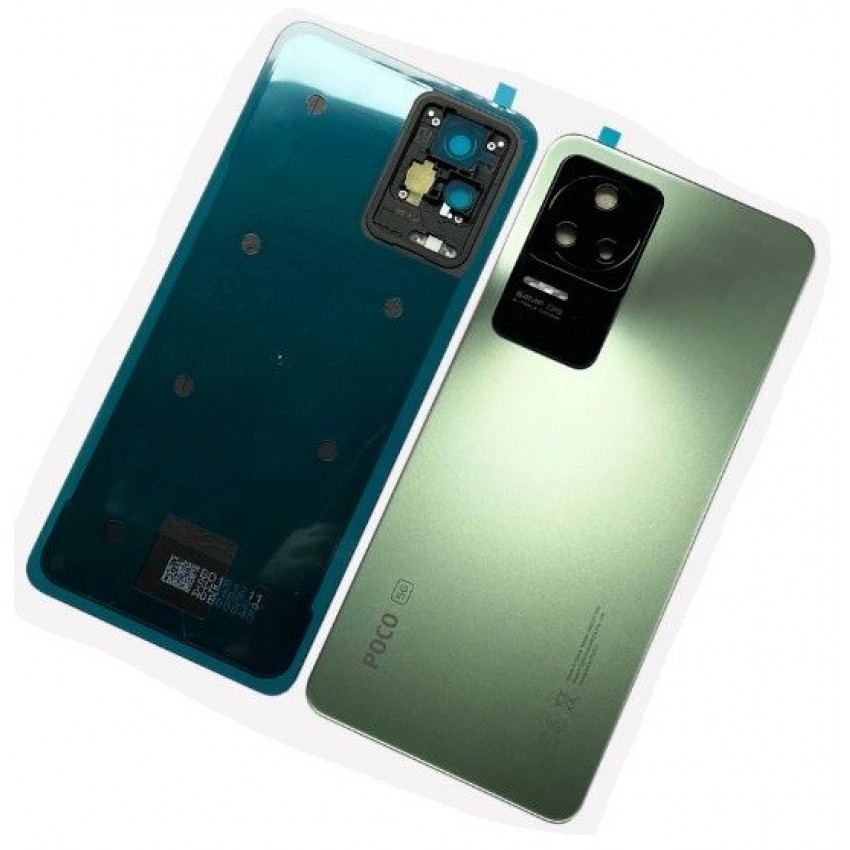 Back cover for Xiaomi Poco F4 Nebula Green original (service pack)