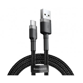 USB cable Baseus (CATKLF-CG1) (Type-C) (2A) juodas 2M