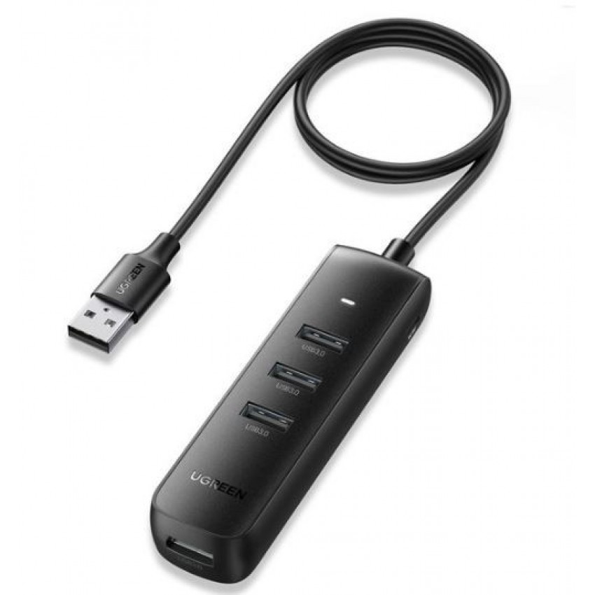 USB HUB UGREEN (CM416) 4xUSB 3.2 black