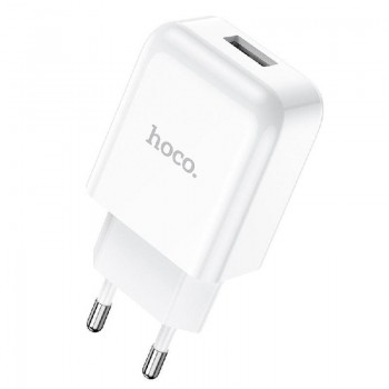 Įkroviklis HOCO N2 USB (5V 2A) baltas