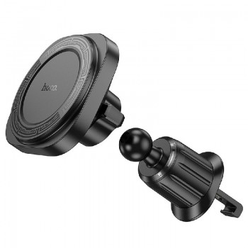 Automobilinis universalus telefono laikiklis HOCO H28 (MagSafe) tvirtinamas ant ventiliacijos grotelių, magnetinis, juodas