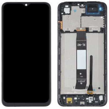 LCD screen Xiaomi Redmi A2/A2+ with touch screen with frame Black original