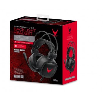 Handsfree VARR GAMING VH6020 with microphone (RGB 3,5mm) black