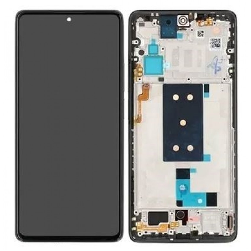 LCD screen Xiaomi 11T 5G/11T Pro 5G with touch screen with frame Meteorite Grey ORG