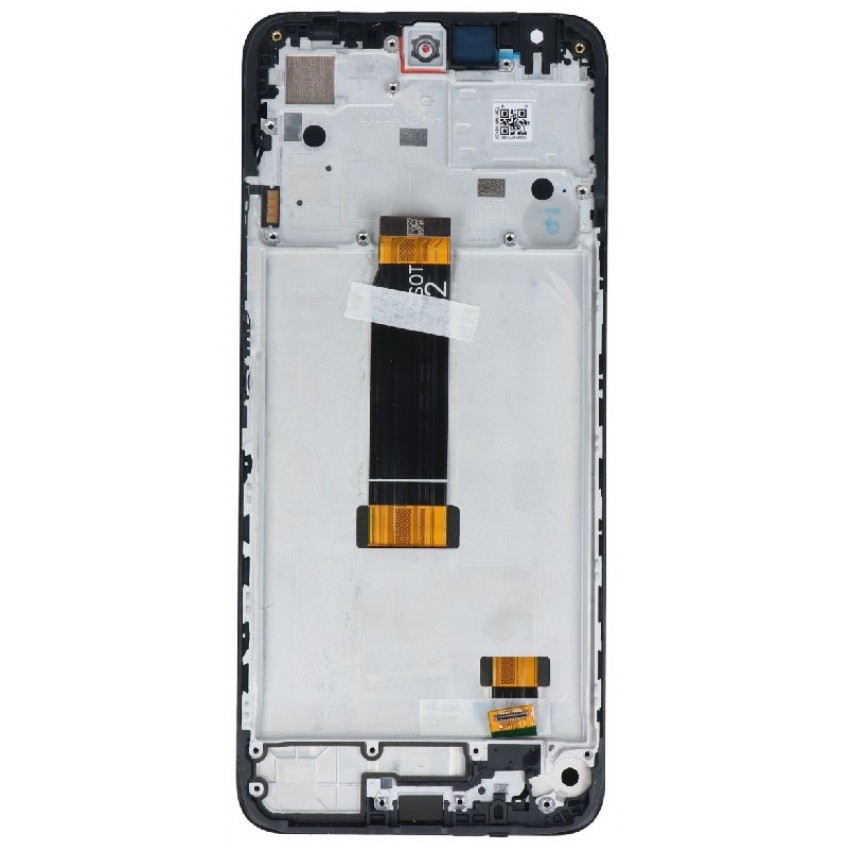 Ekranas Xiaomi Redmi 12 4G/12 5G su lietimui jautriu stikliuku ir rėmeliu Graphite Grey originalus (service pack)