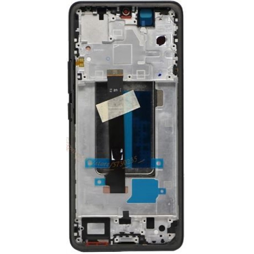 Ekranas Xiaomi Redmi Note 13 Pro+ 5G su lietimui jautriu stikliuku ir rėmeliu Aurora Purple originalus (service pack)