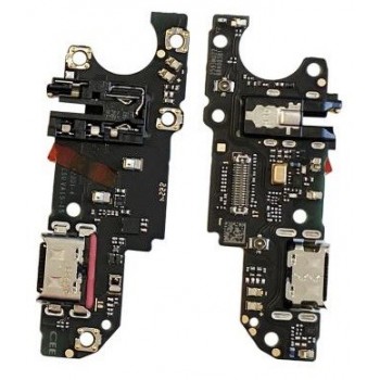 Lanksčioji jungtis Huawei Honor X8 5G su įkrovimo kontaktu, mikrofonu, ausinių lizdu originali (service pack)