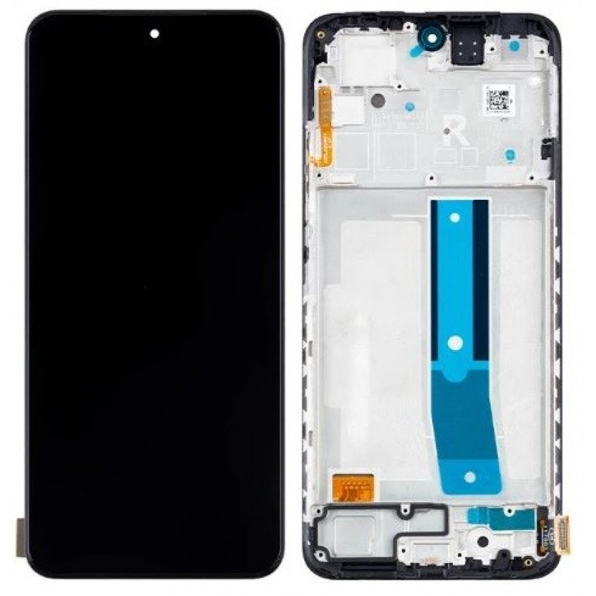 LCD screen Xiaomi Redmi Note 12S with touch screen with frame Onyx Black OLED