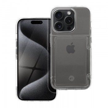 Case Forcell F-PROTECT for iPhone 15 Pro transparent