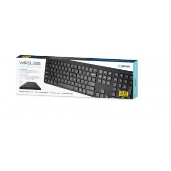 Wireless keyboard Platinet (PMK100WB) black