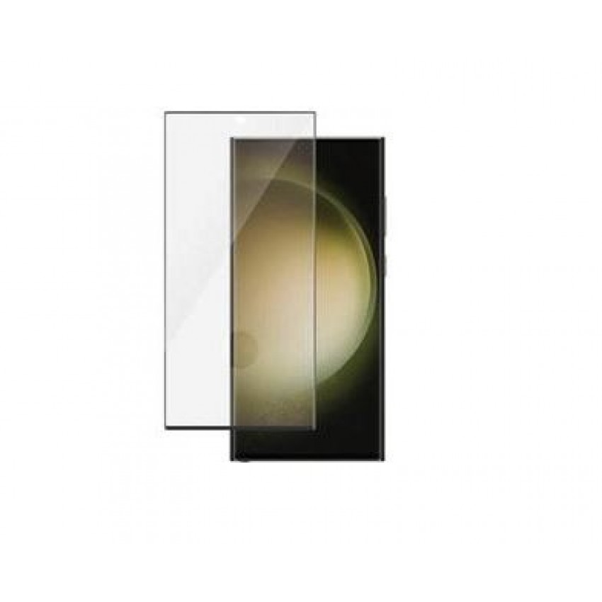 LCD apsauginis stikliukas Alook 5D GP-TTS918MV Samsung S918 S23 Ultra pritaikytas dėklui juodas
