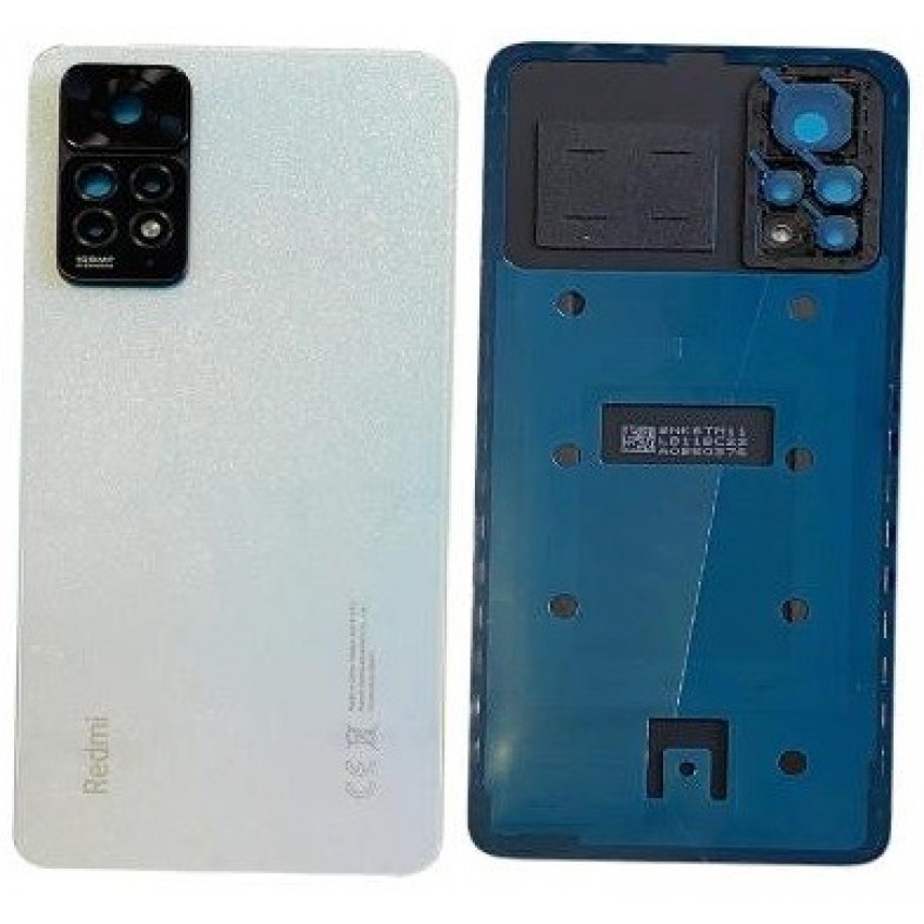 Back cover for Xiaomi Redmi Note 11 Pro Polar White original (service pack)