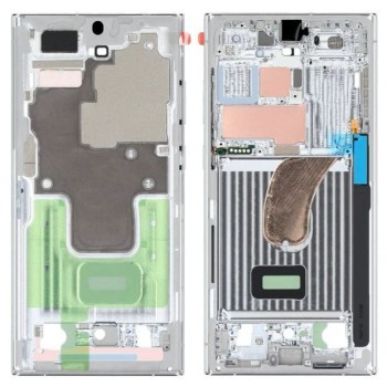 Middle housing Samsung S918 S23 Ultra Lavender original (service pack)