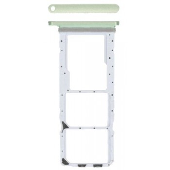 SIM card holder Samsung A057 A05S 2023 Light Green original (service pack)
