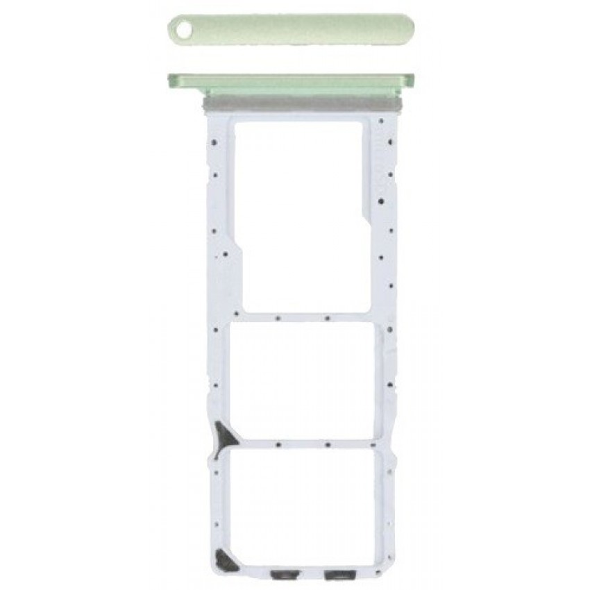 SIM kortelės laikiklis Samsung A057 A05S 2023 Light Green originalus (service pack)