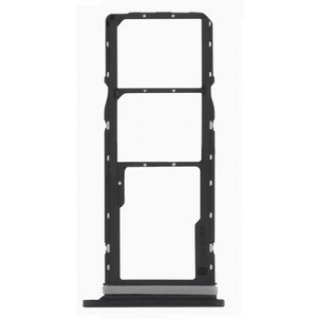 SIM card holder Samsung A057 A05S 2023 Black original (service pack)