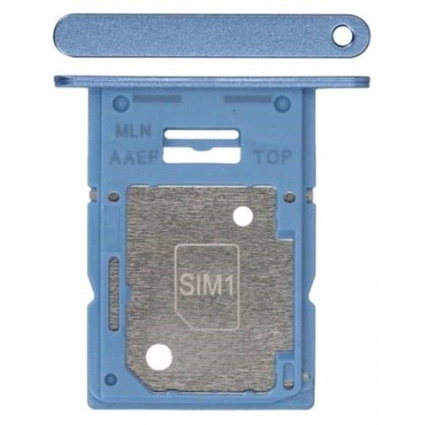 SIM card holder Samsung A156 A15 5G Blue original (service pack)