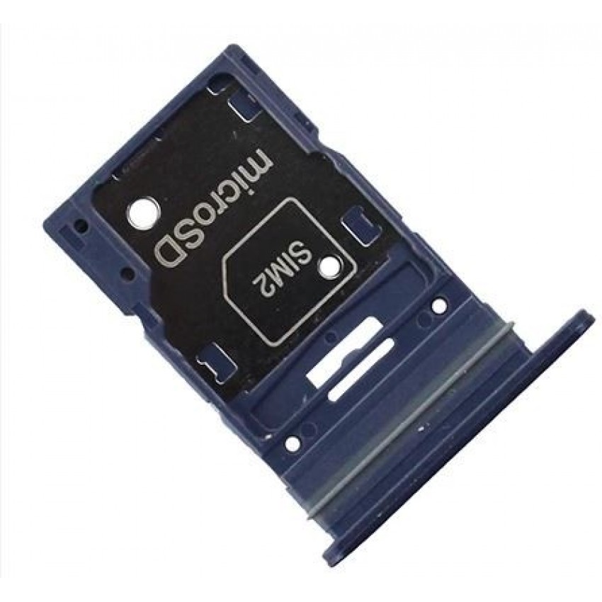 SIM kortelės laikiklis Samsung A356 A35 5G Awesome Navy originalus (service pack)