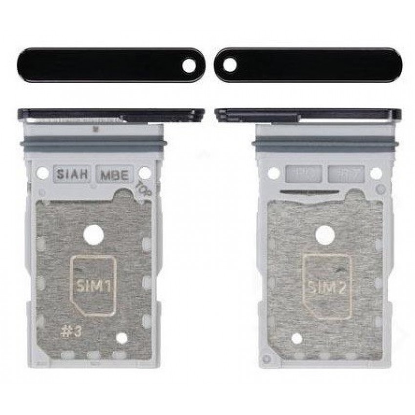 SIM card holder Samsung S918 S23 Ultra Dual Phantom Black original (service pack) SIM card holder Samsung S918 S23 Ultra Dual Phantom Black original (service pack)
