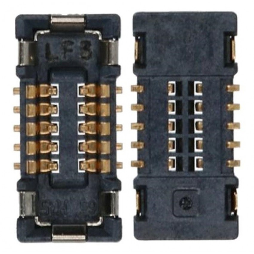 Samsung A047/A125/A127/A135/A136/A137/A217/A225/A236/A326/A346/A556/A710/G525/G556/G715/G736/G980/G985/G986/G988/M127/M135/M236/M325/M526/M536/N770/N975/N976/N980/N981/S711/S908/S9018/S928 Board connector BTB socket 2x5pin 3710-004109 (service pack)