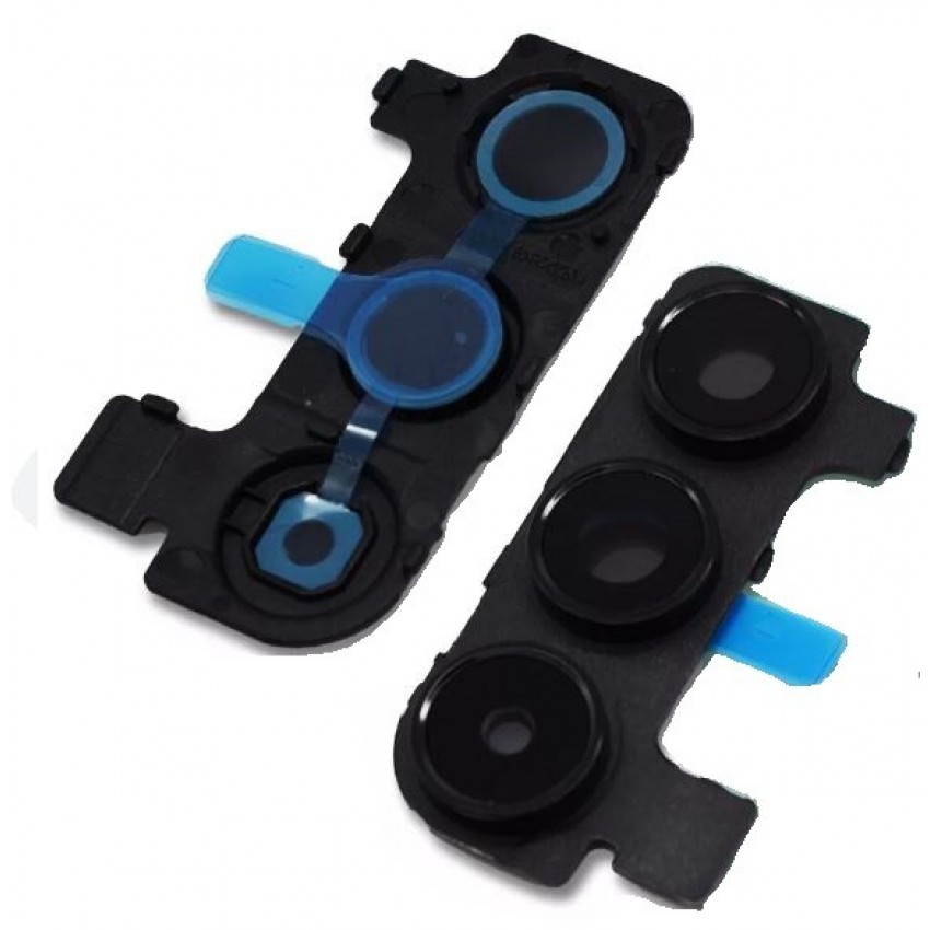 Samsung A155 A15 4G/A156 A15 5G lens for camera with frame Black (service pack)