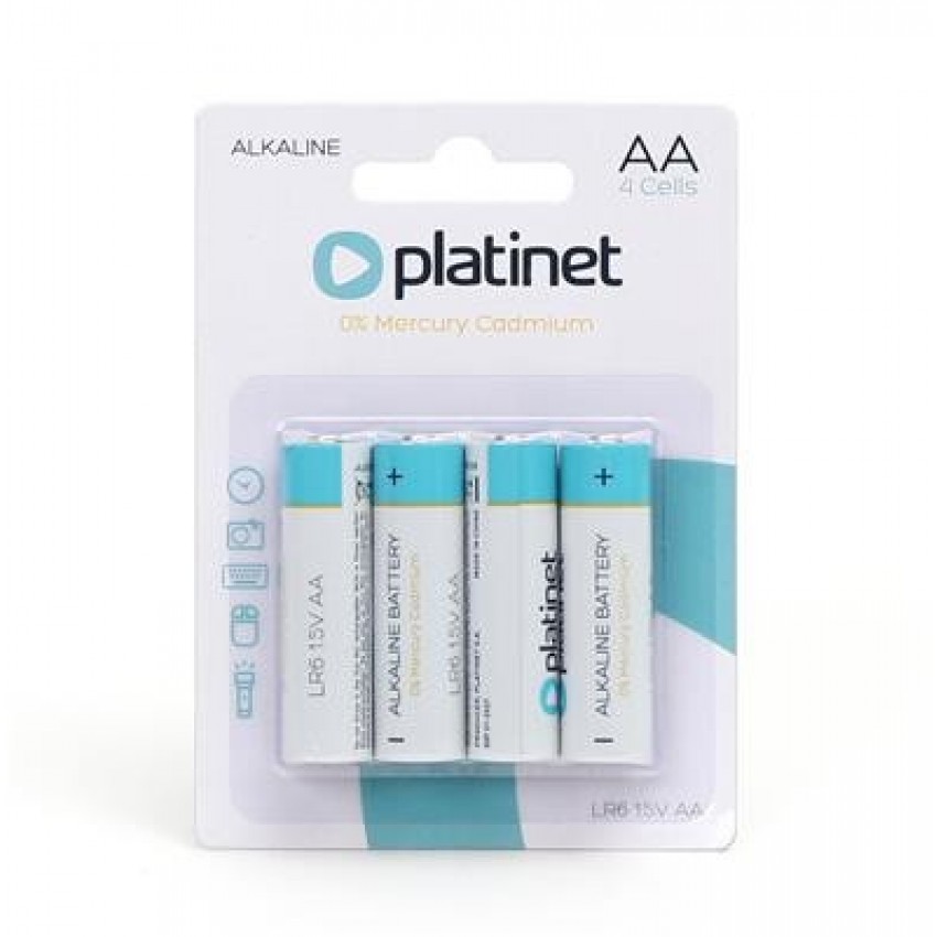 Alkaline battery PLATINET LR6 / AA (4pcs)