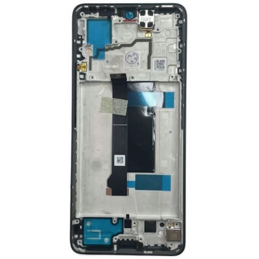 Ekranas Xiaomi Redmi Note 13 Pro 5G su lietimui jautriu stikliuku ir rėmeliu Olive Green (compatible with Poco X6 5G) originalus (service pack)