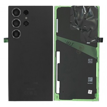Back cover for Samsung S918 S23 Ultra Phantom Black original (service pack)