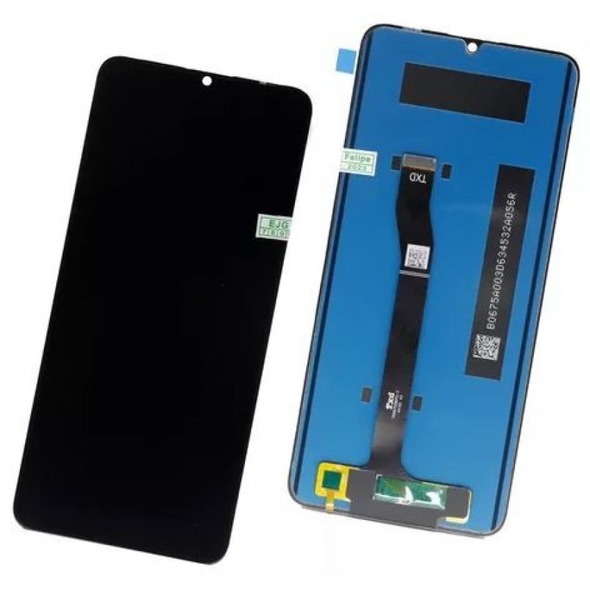 Ekranas Huawei Nova Y70/Y70 Plus/Y71 su lietimui jautriu stikliuku Black ORG