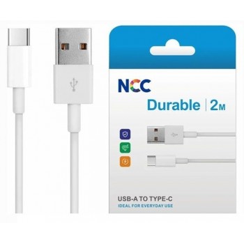 USB cable NCC "USB-C" 2m white