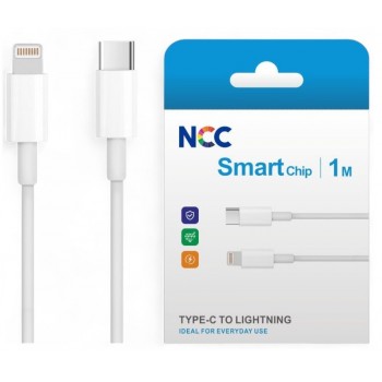 USB cable NCC "USB-C to Lightning" 1m white