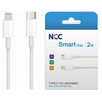 USB cable NCC "USB-C to Lightning" 2m white